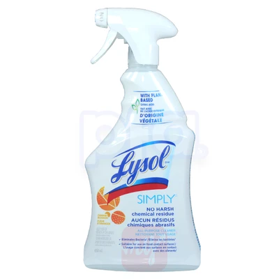 LC650SOB, Lysol Trigger 650ml Simply Orange Blossom, 019200490207
