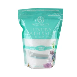 64009, Bazic Beauty Epsom Salt 4lb Bag Lavender Dreams, 191554640092