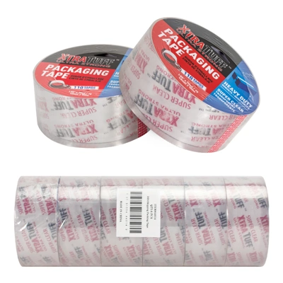 44012, XtraTuff Packing Tape 1.89in by 110yd Super Clear, 191554440128