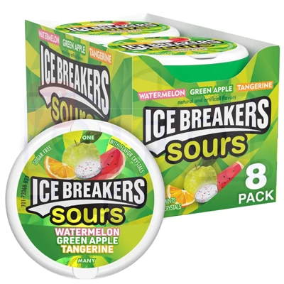 IBS72068, Ice Breakers Sours 1.5oz (42g) PDQ, 03409802