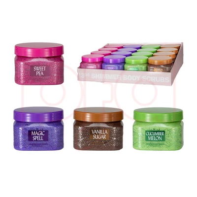 88851, Women's Shimmer Body Scrub PDQ  12fl.oz/355ml, 191554887978