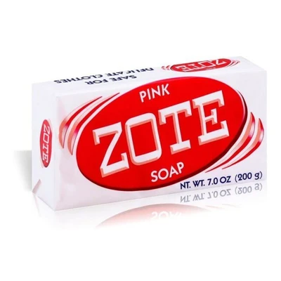 ZLB200P, Zote Laundry Bar Soap 200g Pink, 012005005720