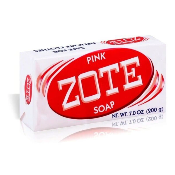 ZLB200P, Zote Laundry Bar Soap 200g Pink, 012005005720