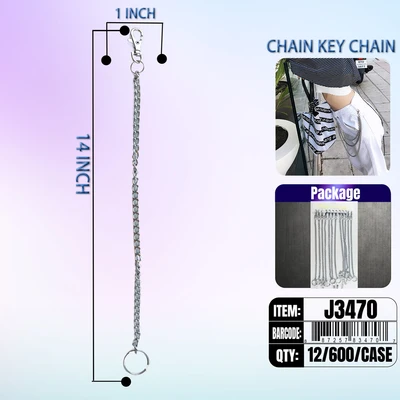 J3470, Key Chain & Steel Chain, 887257834707