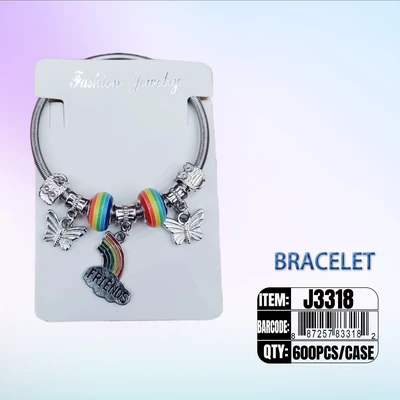 J3318, BANGLE & BEADS BRACELET, 887257833182