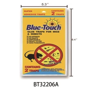 BT32206A, Blue-Touch Flat Glue Traps 2PK, 6931492322063