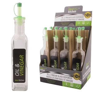 33024, Ideal Kitchen Oil & Vinegar Glass Jar 8.5oz, 191554330245
