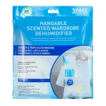 60163, Air Fusion Moisture Absorber + Odor Eliminator Fresh Linen 3Pack*6.35OZ, 191554601635