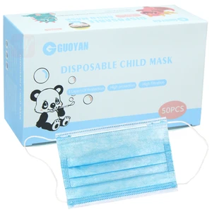 MASK-GY-Y-015, GuoYan Disposable Kid's Mask 50 Count GY-Y-015