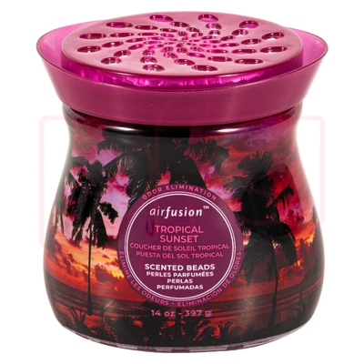 99868, Air Fusion Crystal Beads 14oz Tropical Sunset, 191554998681