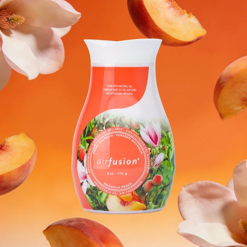 Magnolia Peach Adjustable Gel Air Freshener