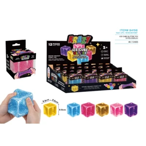 84198, Krazy Squishy Cube Glitter, 191554841987