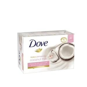 DS100C4, Dove Soap 100G 4PK Coconut, 7506306208186
