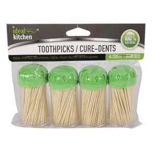 39004, Ideal Kitchen Toothpick 800CT 4PK, 191554390041