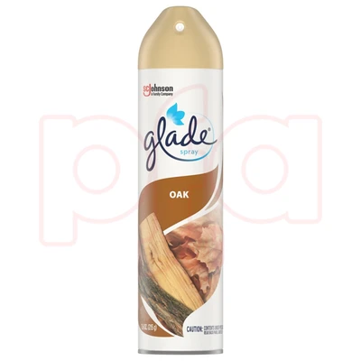 GA8OAK, Glade 7.6oz Aerosol Oak, 046500040344