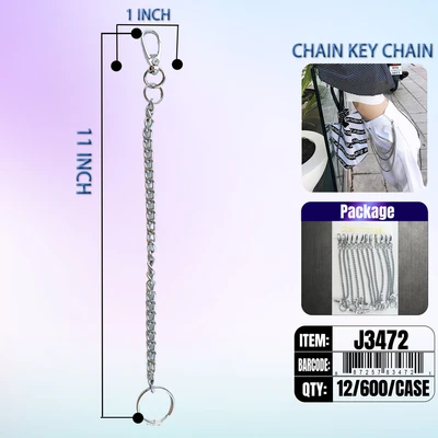 J3472, Key Chain & Steel Chain, 887257834721