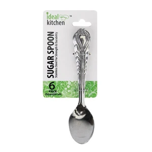 56334, Ideal Kitchen Stainless Steel 6PK Sugar Spoon, 191554563346