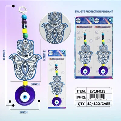EV16-013, EVIL-EYE PROTECTION PENDANT, 887257860010