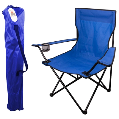 93003, Folding Camping Chair Blue 19.7*19.7*31.5 inch, 191554930032