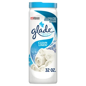 GC32-CL, Glade Carpet Refresher Powder 32oz Clean Linen, 046500154744