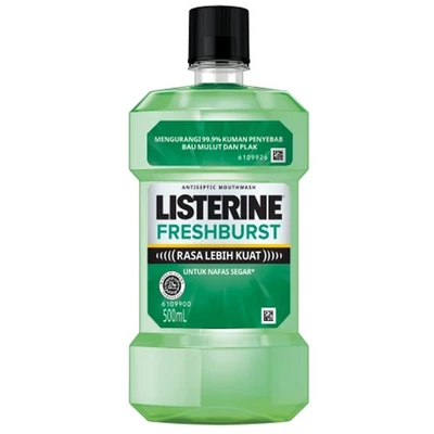 L500FB-12, Listerine 500ml Fresh Burst, 8992725910431