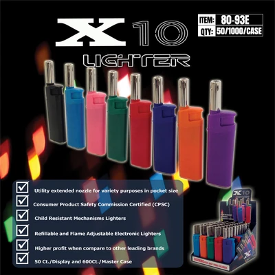 80-93E, Lighter Extended  X10 Assorted-Color 50/1000 55lb, 80-93E