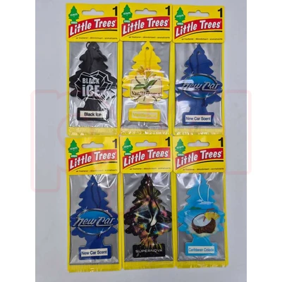 LT1-AST, Little Tree Car Refreshener 1ct Classic Assorted Strip