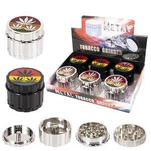 52049, Grinder 4 Parts 55*44mm Leaf, 036882520497