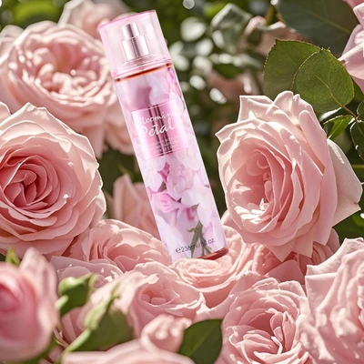 88611, Fragrance Body Mist 8 oz/236 ml Blooming Petals for Women - United Scents, 191554886117