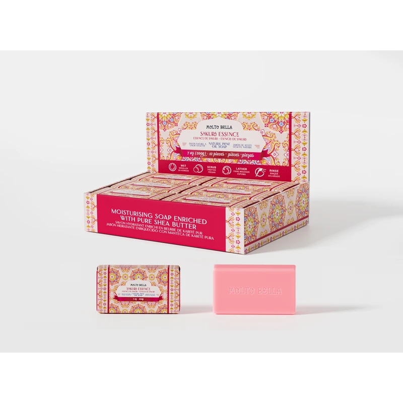 Molto Bella Soap Bar 7oz/200g Sakura Essence