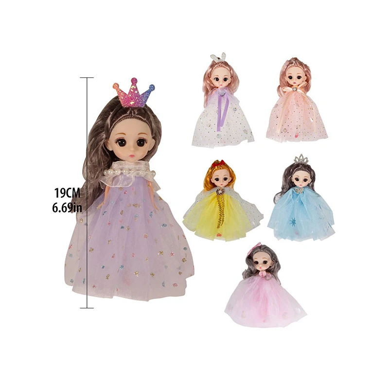 Princess Doll Keychain 19cm