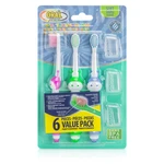68030, Oral Fusion Toothbrush Kids 6PK Caterpiller, 191554680302