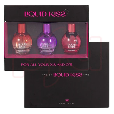 OD88492, LIQUID KISS Women's 3pcs Set COFFRET FOR ALL YOUR X'S AND O'S, 191554884922