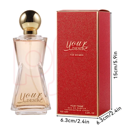 89012, Eau de Parfum 3.4 oz/100 ml Your Desire for Women - United Scents, 191554890121