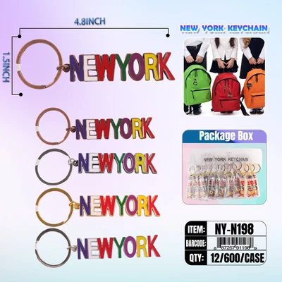 NY-N198, NY Key Chain, 887257911989