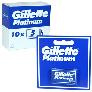 GP5R, Gillette Platinum Razor Blade 5CT Card, 3014260596989