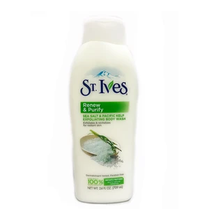 SIBW24PE, St. Ives Body Wash 24oz Pure Exfoliating, 7704340146