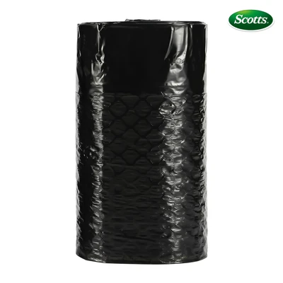 ST-30212, Drawstring Trash Bag Flex 33 Gal 80CT Black - Scotts, 191554302129