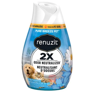 RENU7-PBP, Renuzit 7oz Solid Air Freshener Pure Breeze Pet, 023400000982
