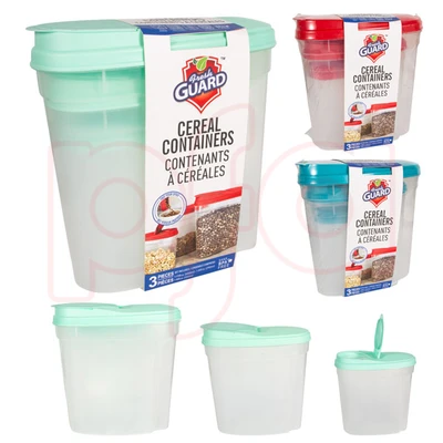 56061, Fresh Guard  Cereal Container 3PK, 191544560614