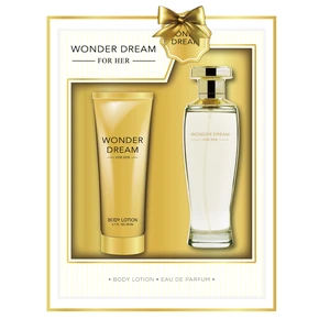 88779, Women's 2pcs Set WONDER DREAM 100ml/3.4fl.oz EDP 80ml/2.7fl.oz Body Lotion, 191554887794