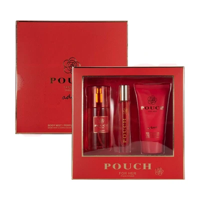 89324, Women's 3pcs Gift Set POUCH ADORE 8ml/0.27.oz EDP 75ml/2.5.ozBody Mist 75ml/2.5.ozBody Lotion, 191554893245