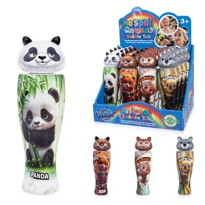 90186, Water World Animal Bubble Wand 70ml Toy, 191554901865