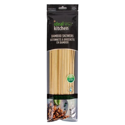 39007, Ideal Kitchen Bamboo Skewers 100CT 12in, 191554390072