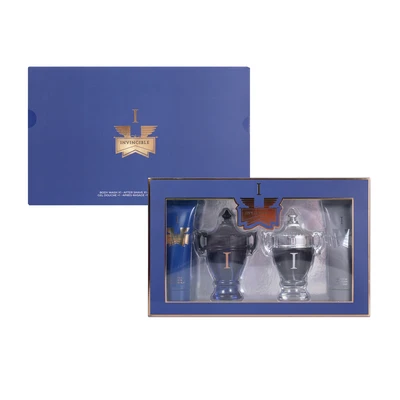 89656, Men's 4pcs PARAGON XL Set INVINCIBLE 2*100ml/3.3fl.oz EDP +2*120ml/4.1fl.oz Shower Gel, 191554896567
