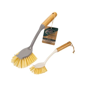 70020-24, Fresh Start Bamboo Long Handle  Dish Brush, 191554700208