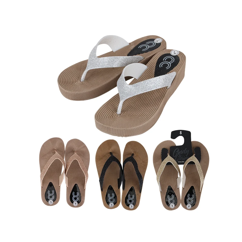 CC Sandal Ladies Glitter High Heel