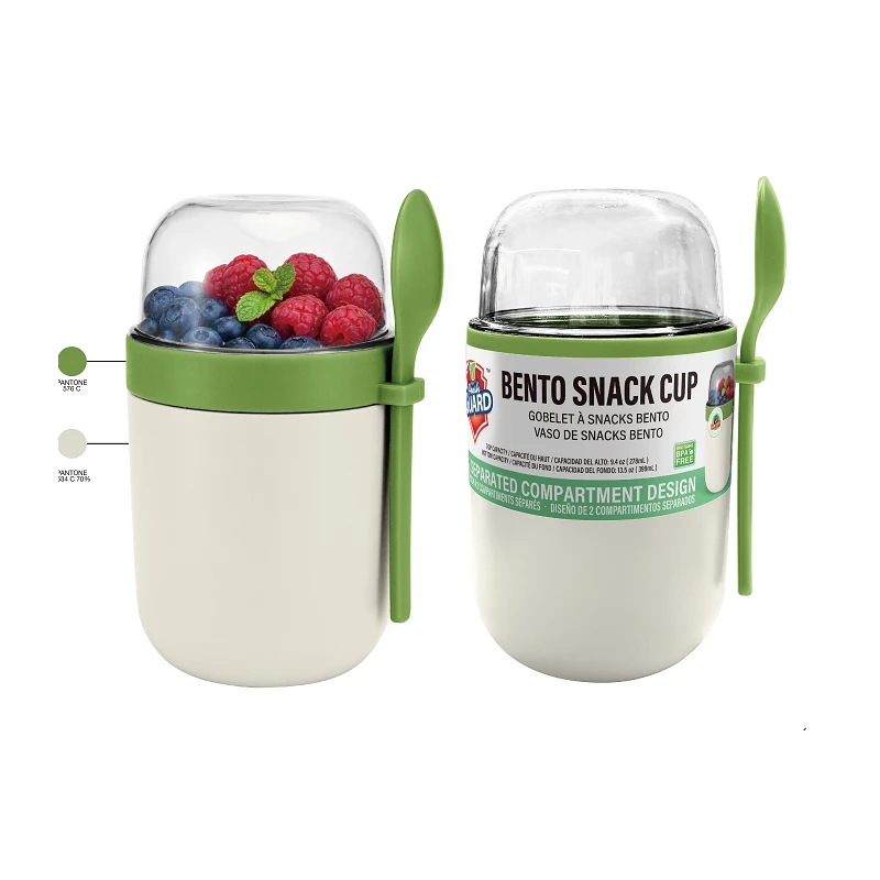 Fresh Guard Bento Snack Cup 9.4oz+13.5oz