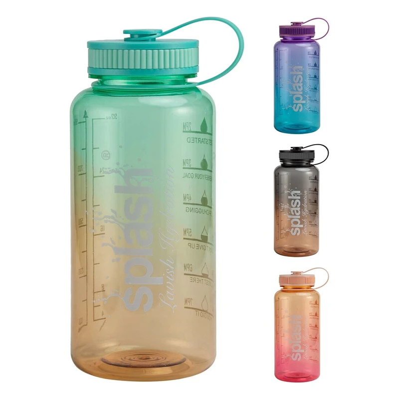 Splash Plastic Sport Bottle 34oz Twist Cap