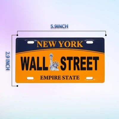 MG6-015, License Plate Magnet 6“x3", 887257960154